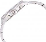 Guess Women's Year-Round Quartz Watch with Stainless Steel Strap, Silver, 20 (Model: W1069L1)