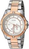 GUESS Women's Connect Fitness Quartz Watch with Stainless-Steel Strap, Two Tone, 18 (Model: C2002L3)