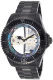 Invicta Women's Pro Diver Mechanical Watch with Stainless Steel Strap, Black, 22 (Model: 26411)