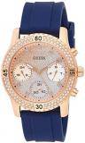 Guess Confetti Womens Analog Quartz Watch with Silicone Bracelet W1098L6