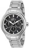 Invicta Angel Quartz Crystal Black Dial Ladies Watch 30955