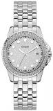 Guess Watches Ladies Sprinkle Womens Analog Quartz Watch with Stainless Steel Bracelet W1235L1