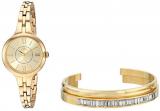 Invicta Women's Angel Quartz Watch with Stainless Steel Strap, Gold, 8 (Model: 29340)