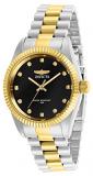 Invicta Women's Specialty Quartz Watch with Stainless Steel Strap, Two Tone, 18 (Model: 29509)