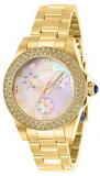 Invicta Women's Angel Quartz Watch with Stainless Steel Strap, Gold, 16 (Model: 28481)