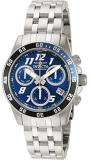 Invicta Cruiseline Pro Diver Lady 40mm Stainless Steel Metallic Blue Dial Swiss Quartz Watch