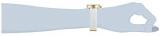 Invicta Women's Bolt Stainless Steel Quartz Polyurethane Strap, White, 18 Casual Watch (Model: 28966)