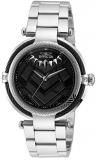 Invicta Women's Marvel Black Panther Quartz Watch with Stainless Steel Strap, Silver, 20 (Model: 32502)