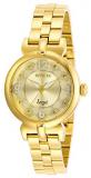 Invicta Women's Angel Quartz Watch with Stainless Steel Strap, Gold, 14 (Model: 29146)