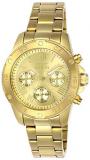 Invicta Women's Wildflower Quartz Watch with Stainless-Steel Strap, Gold, 18 (Model: 21731)