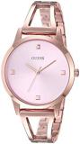 GUESS  Rose Gold-Tone + Pink Genuine Diamond Watch with Self-Adjustable Bracelet. Color: Rose Gold-Tone (Model: U1198L4)