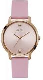 Guess nova Womens Analog Quartz Watch with Silicone Bracelet W1210L3