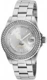 Invicta Cruiseline Women's Angel Limited Edition 40mm Stainless Steel Silver Tone Crystal Accented Swiss Quartz Watch