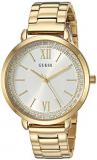GUESS Gold-Tone Stainless Steel Crystal Bracelet Watch. Color: Gold-Tone (Model: U1231L2)