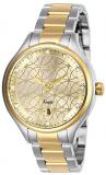 Invicta Women's Angel Quartz Watch with Stainless Steel Strap, Two Tone, 16 (Model: 27435)