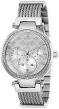 Invicta Women's Angel Quartz Stainless-Steel Strap, Silver, 18 Casual Watch (Mod...