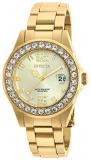 Invicta Women's 21397 Pro Diver 18k Gold Ion-Plated Stainless Steel Watch with Crystals