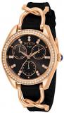 Invicta Women's Angel Quartz Watch with Stainless Steel Strap, Black, 17 (Model:...