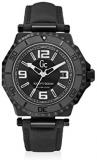 Guess GC-3 Collection Black Dial White Accent Unisex Watch X79011G2S