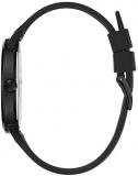 Guess Watches Gents Imprint Mens Analog Quartz Watch with Silicone Bracelet W1161G6