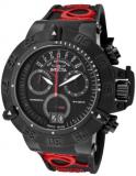 Invicta Men's 0877 Subaqua Noma III Chronograph Black Dial Black Silicone Watch