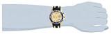 Invicta 17881 Mens Pro Diver Quartz Multifunction Gold Dial Watch with Gold & Black Tone