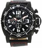 Invicta 20064 Men's Pro Diver Black Dial Black IP Steel Black Nylon Strap Watch