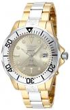 Invicta Men's 16038SYB Pro Diver Analog Display Automatic Two Tone Watch