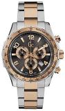 Guess Collection X51004G5S 44mm Multicolor Steel Bracelet & Case Synthetic Sapphire Men's Watch
