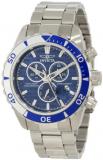 Invicta Men's 12445 Pro Diver Chronograph Blue Textured Dial Watch