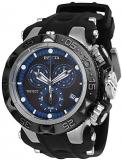Invicta Men's Subaqua Stainless Steel Quartz Watch with Silicone Strap, Black, 28 (Model: 27688)