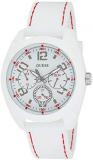 Guess Dash Mens Analog Japanese Quartz Watch with Silicone Bracelet W1256G2