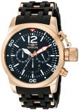 Invicta Men's INVICTA-14865 Sea Spider Blue Dial Black Polyurethane Watch