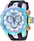 Invicta Men's Venom Stainless Steel Quartz Silicone Strap, Black, 24 Casual Watch (Model: 24062)