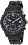 Guess Men's U1001G3 Black Stainless-Steel Japanese Quartz Fashion Watch