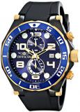Invicta Men's 17814 Pro Diver Analog Display Japanese Quartz Black Watch
