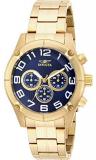 Invicta Men's 15371 Specialty Quartz Chronograph Blue Dial Watch