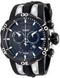 Invicta Men's 10835 Venom Reserve Chronograph Black Dial Black Polyurethane Watch