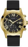 Guess Watches Gents Atlas Mens Analog Quartz Watch with Rubber Bracelet W1055G4