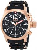 Invicta Men's 14864 Sea Spider Analog Display Japanese Quartz Black Watch