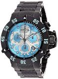 Invicta Men's Subaqua Analog Quartz Watch with Stainless Steel Strap, Black, 28 (Model: 27866)