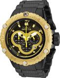 Invicta Men's 52mm Subaqua Noma VI Chronograph Combat Black Tone Stainless Steel Watch