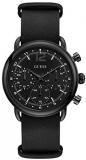 Guess Men's Analogue Quartz Watch with Leather Strap W1242G3