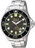 Invicta Men's Pro Diver Automatic-self-Wind Watch with Stainless-Steel Strap, Silver, 22 (Model: 19797)