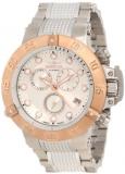 Invicta Men's 10547 Subaqua Noma III Chronograph Silver Dial Watch