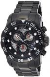 Invicta Men's 19838 Analog Display Japanese Quartz Black Watch