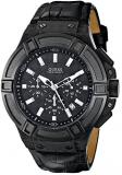 GUESS Men's U0408G1 Rigor  Chronograph Watch with Stopwatch Function &amp; Date