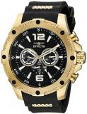 Invicta Men's 19658 I-Force Analog Display Swiss Quartz Black Watch