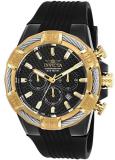 Invicta Men's 25687 Bolt Quartz Chronograph Black Dial Watch