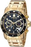 Invicta Men's Pro Diver Quartz Watch with Gold-Tone-Stainless-Steel Strap, 0.9 (Model: 21922)